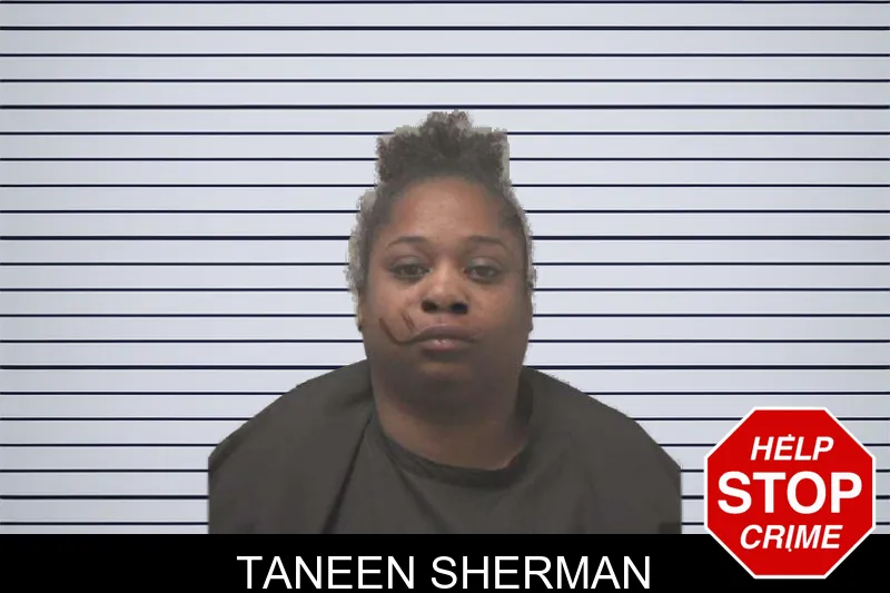 Taneen Sherman mugshot