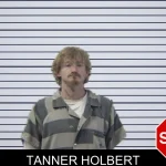 Tanner Holbert mugshot