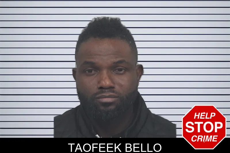 Taofeek Bello mugshot – Gwinnett County , Georgia Taofeek Bello mugshot