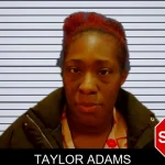 Taylor Adams mugshot