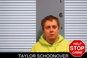 Taylor Schoonover mugshot