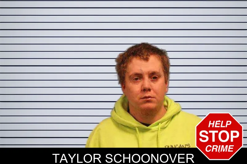 Taylor Schoonover mugshot