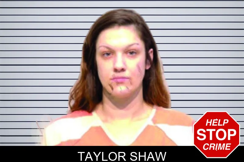 Taylor Shaw mugshot
