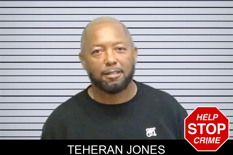Teheran Jones mugshot