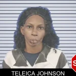 Teleica Johnson mugshot