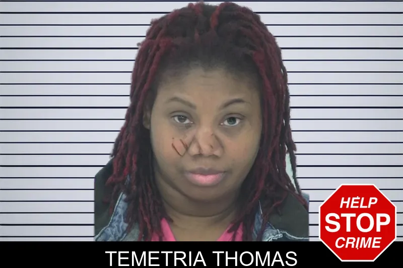 Temetria Thomas mugshot