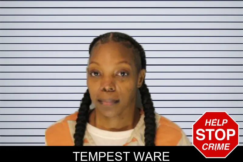 Tempest Ware mugshot