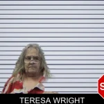 Teresa Wright mugshot