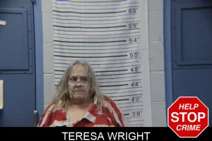 Teresa Wright mugshot