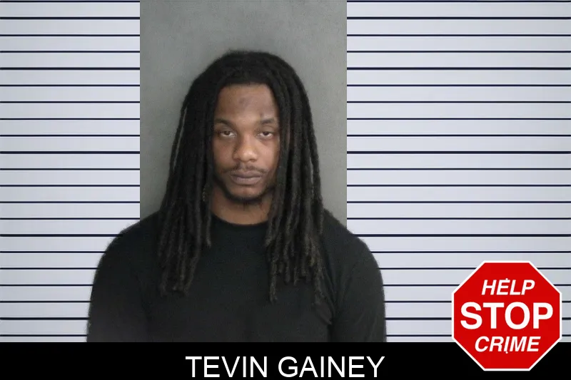 Tevin Gainey mugshot