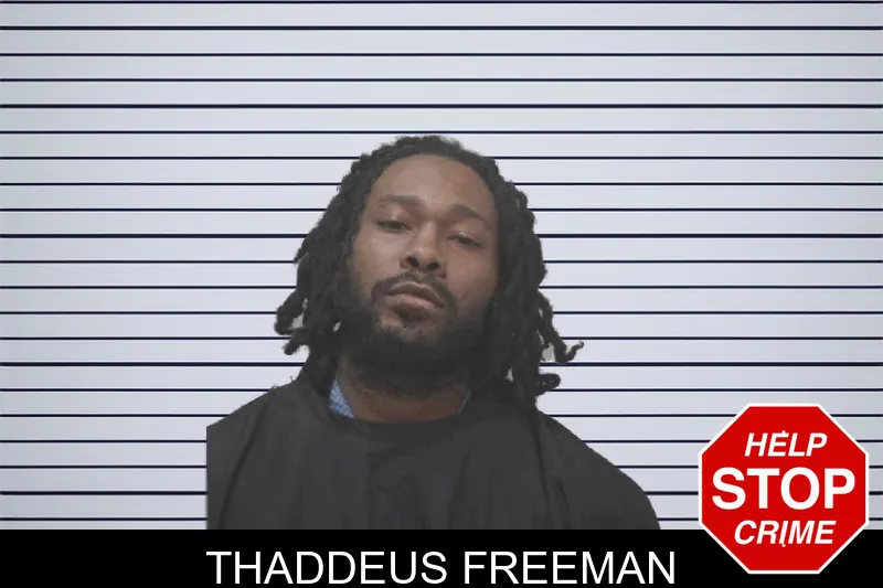 Thaddeus Freeman mugshot