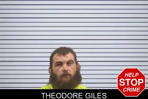 Theodore Giles mugshot
