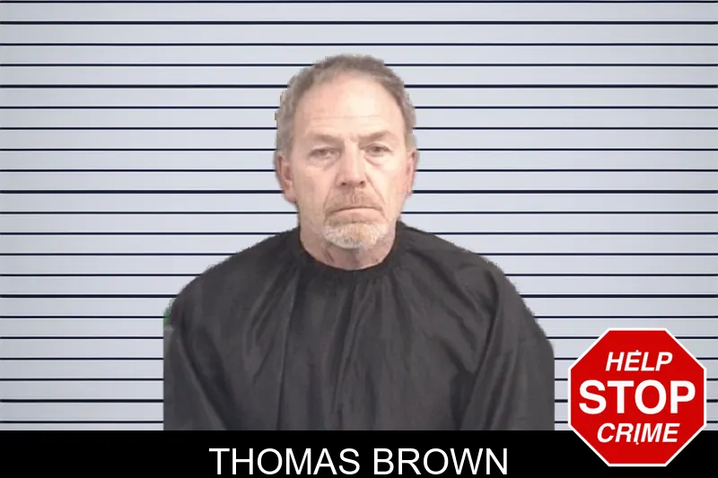 Thomas Brown mugshot