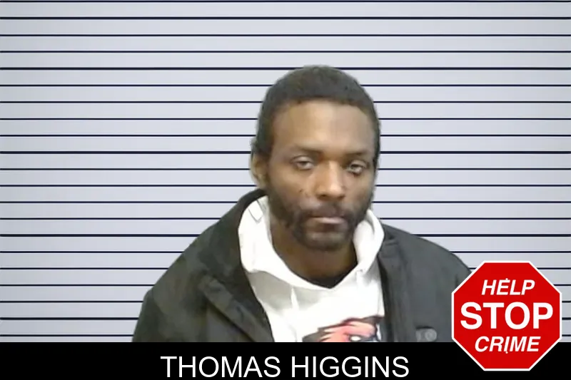 Thomas Higgins mugshot