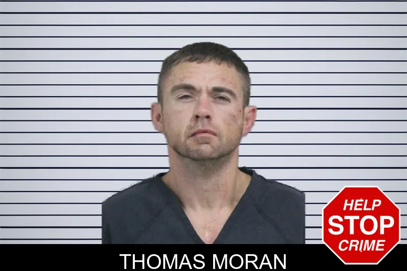 Thomas Moran mugshot
