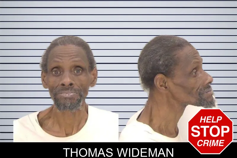 Thomas Wideman mugshot