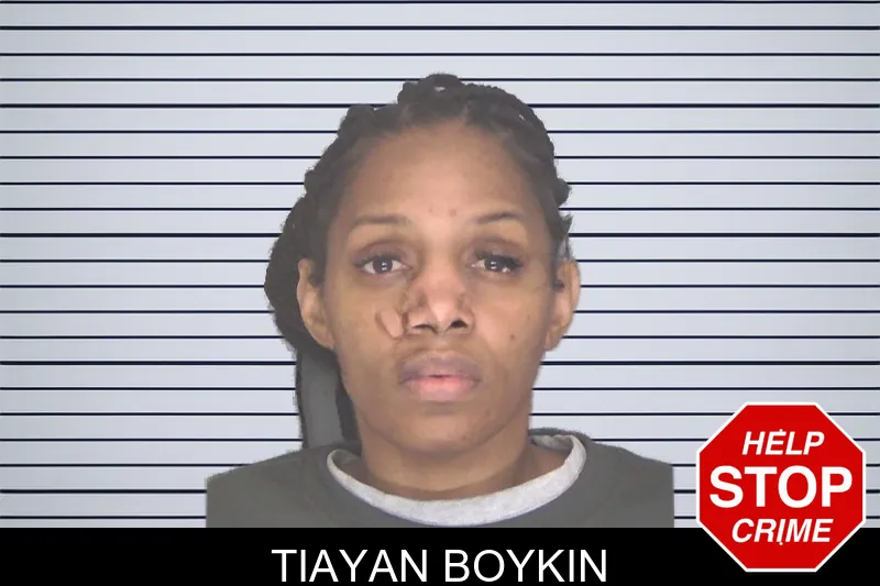 Tiayan Boykin mugshot