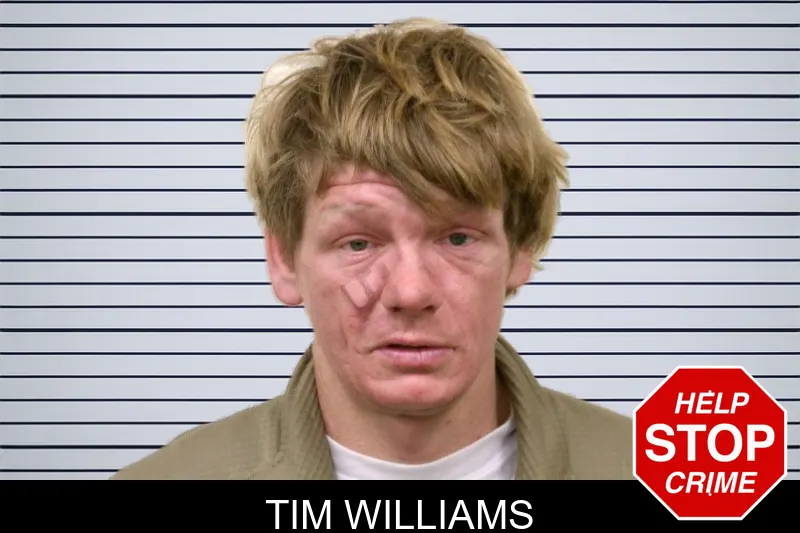 Tim Williams mugshot