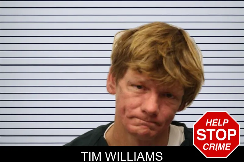 Tim Williams mugshot
