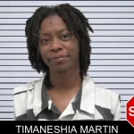 Timaneshia Martin mugshot