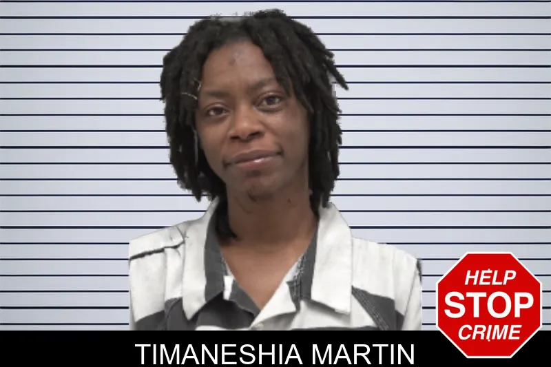 Timaneshia Martin mugshot
