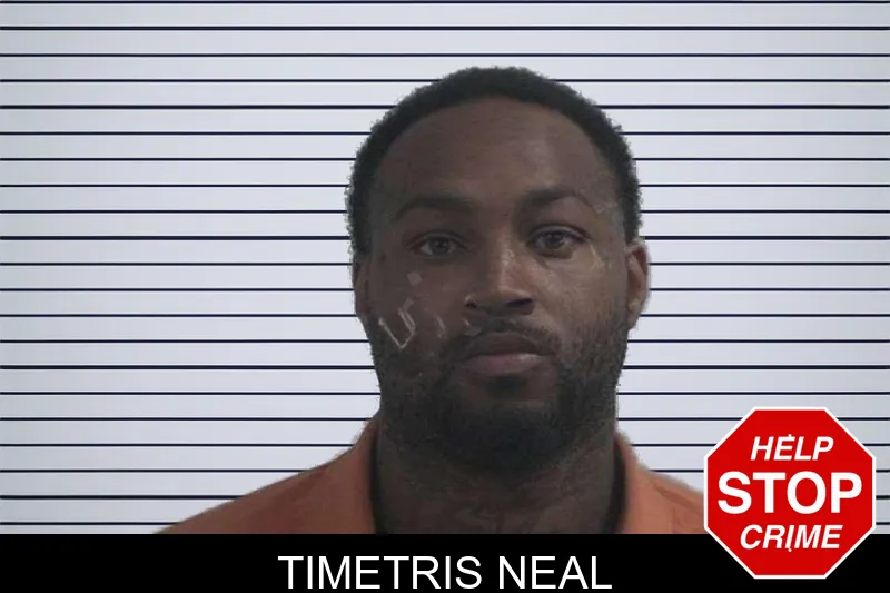 Timetris Neal mugshot