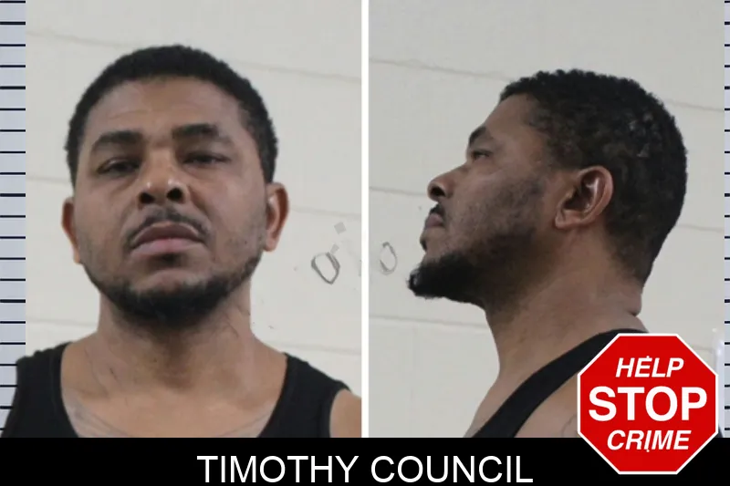 Timothy Council mugshot