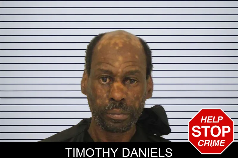Timothy Daniels mugshot