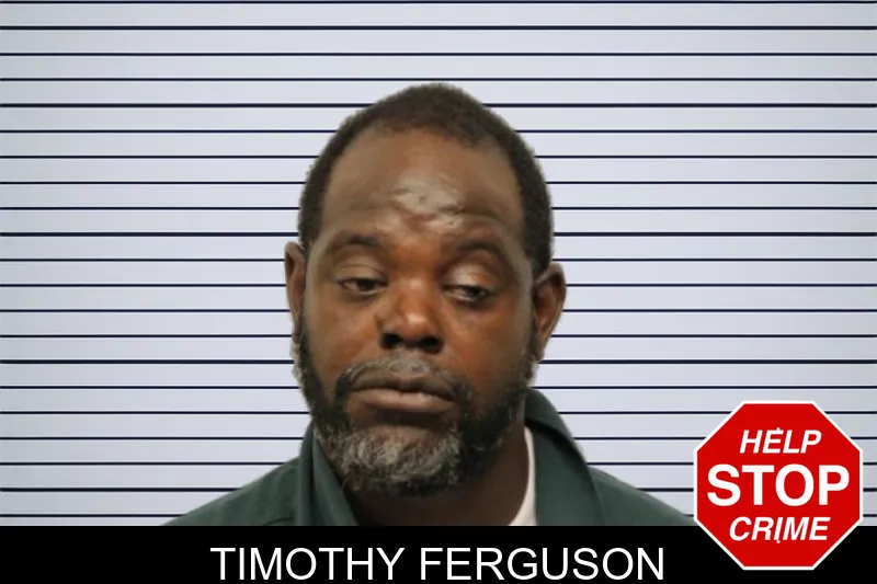Timothy Ferguson mugshot