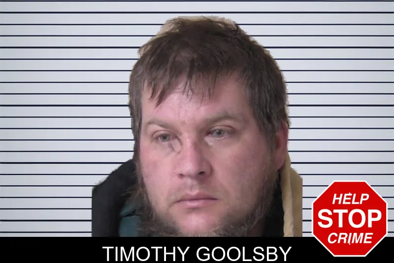 Timothy Goolsby mugshot