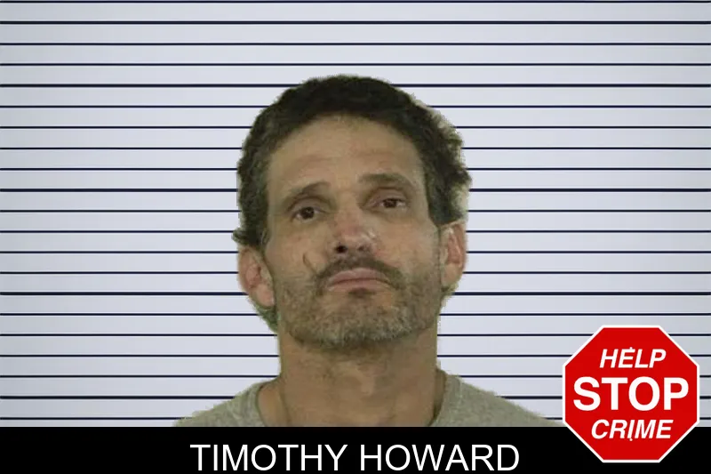 Timothy Howard mugshot