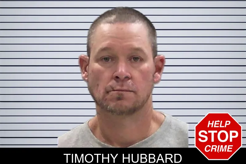 Timothy Hubbard mugshot