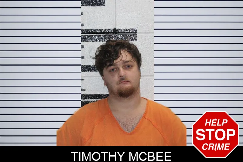 Timothy McBee mugshot