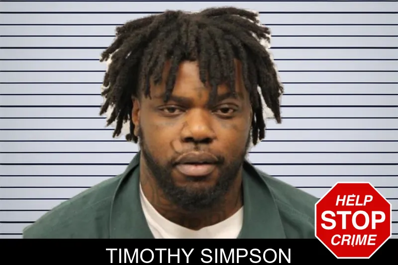 Timothy Simpson mugshot