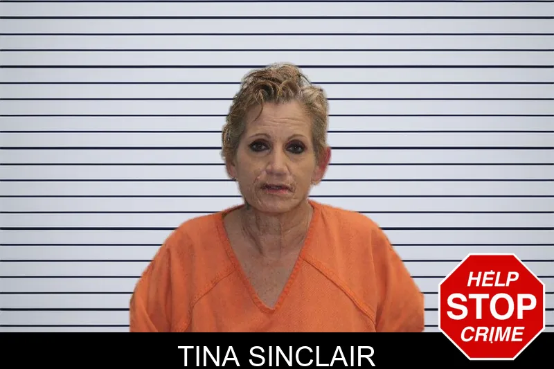 Tina Sinclair mugshot