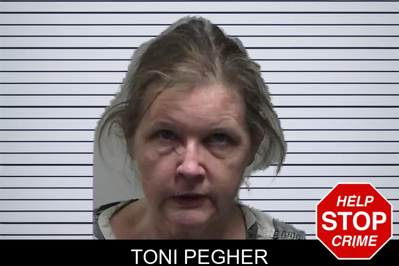 Toni Pegher mugshot