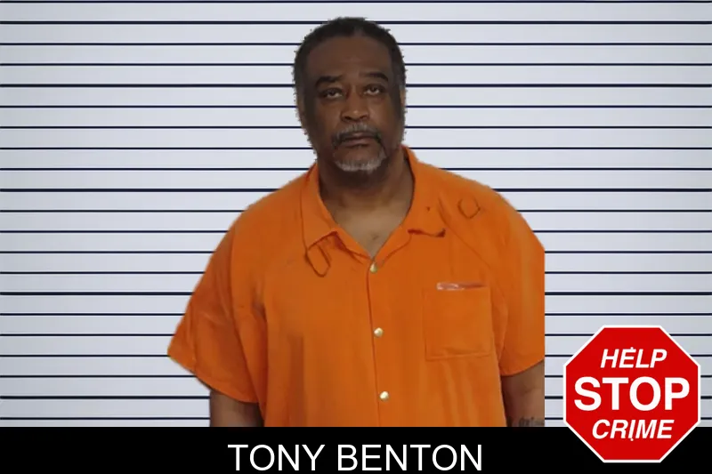 Tony Benton mugshot