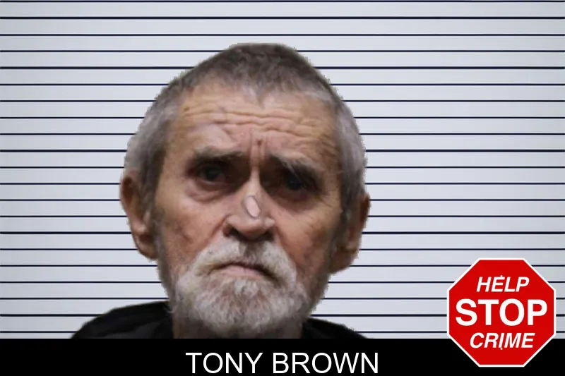 Tony Brown mugshot
