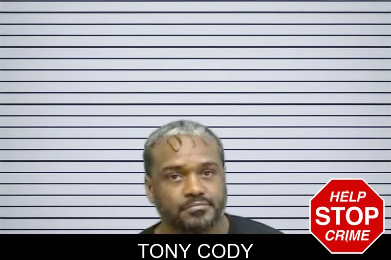 Tony Cody mugshot