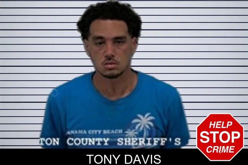Tony Davis mugshot