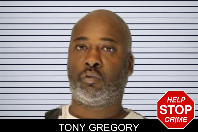 Tony Gregory mugshot