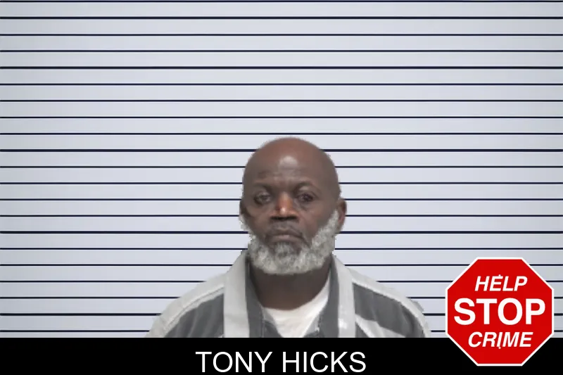 Tony Hicks mugshot