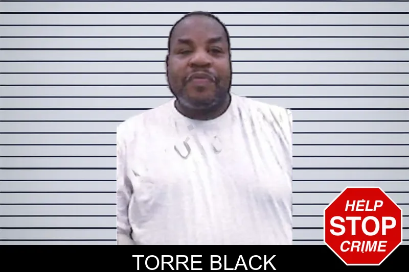 Torre Black mugshot