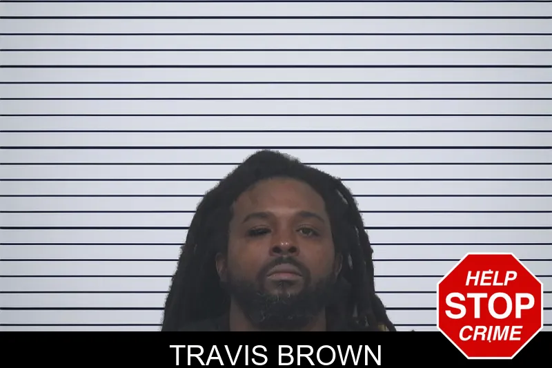 Travis Brown mugshot