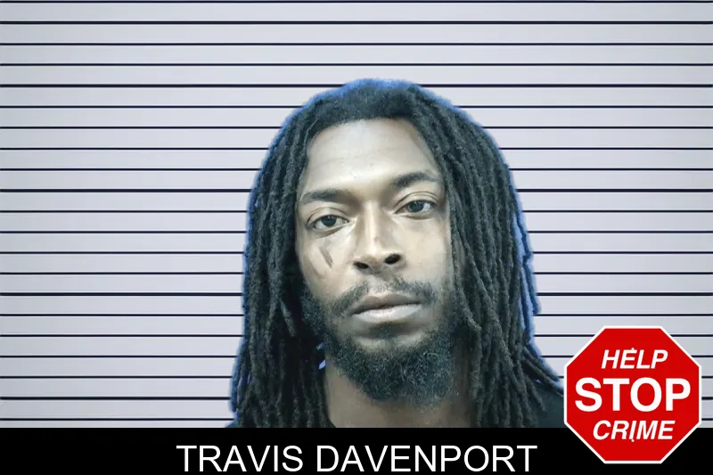 Travis Davenport mugshot