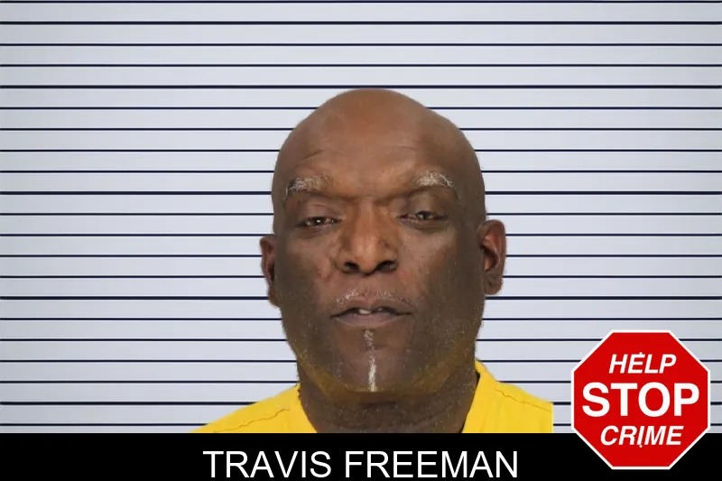 Travis Freeman mugshot