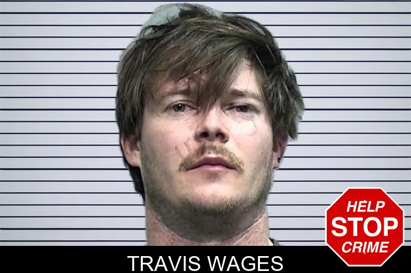 Travis Wages mugshot