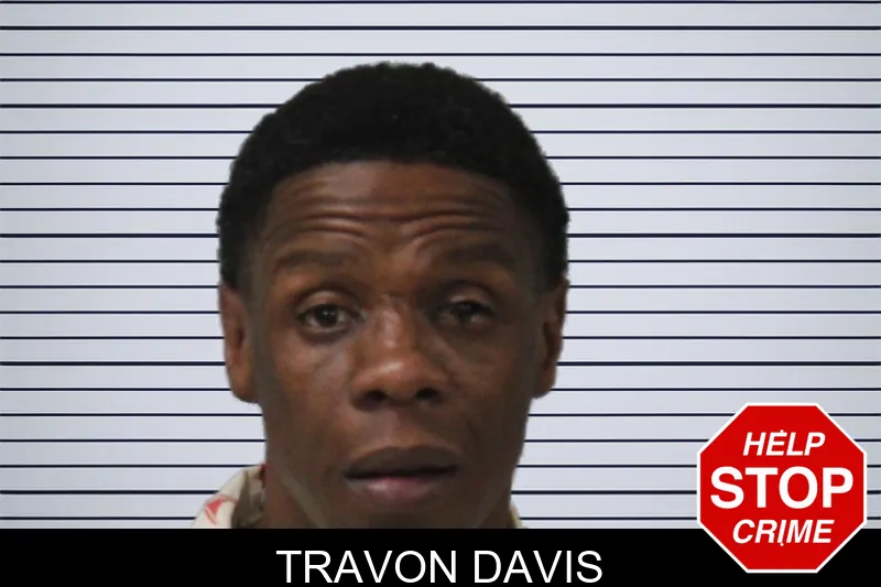 Travon Davis mugshot