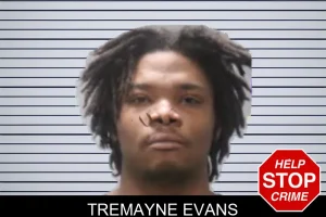 Tremayne Evans mugshot