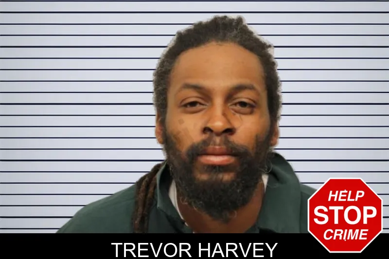 Trevor Harvey mugshot